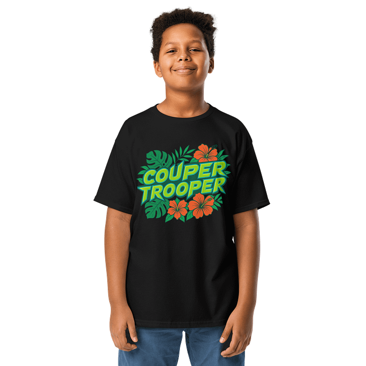 Tropical COUPER TROOPER Youth Tee FOR ALL product image (1)