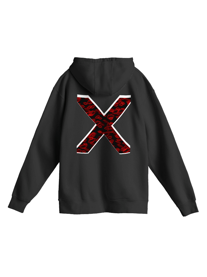 Black X Red Lipstick Kisses | Hoodie product image (12)