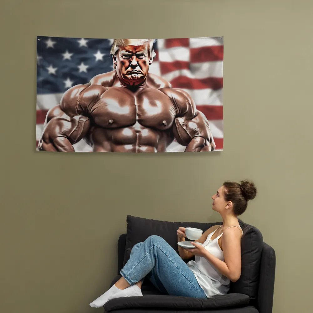 Donald Pump Flag product image (12)