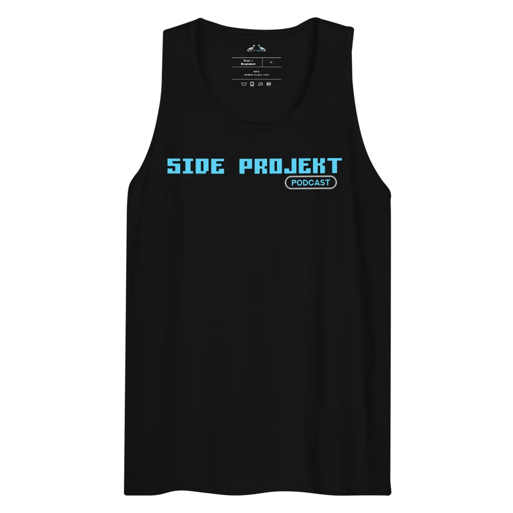 Side Projekt Logo Tank [thick strap] product image (7)