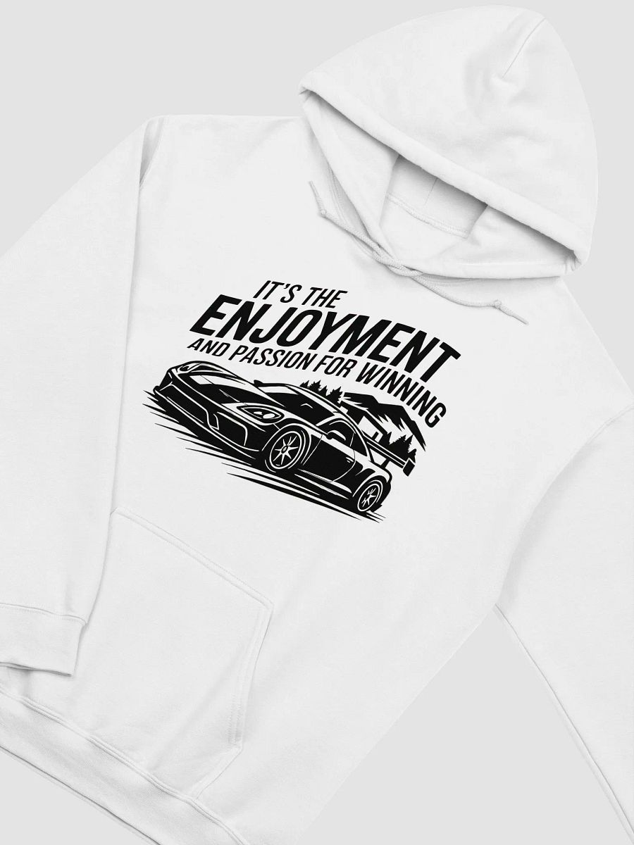 It’s the enjoyment and passion for winning – GT3 White Hoodie product image (3)