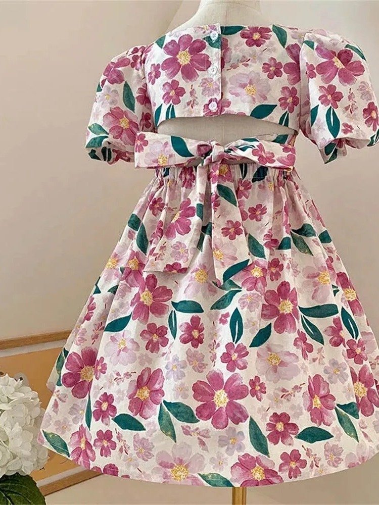 Blossom Bow Cutout Dress product image (3)