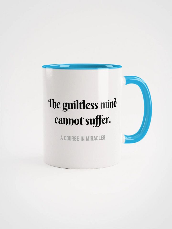 The guitless mind cannot suffer - ACIM Inspirational Mug product image (1)