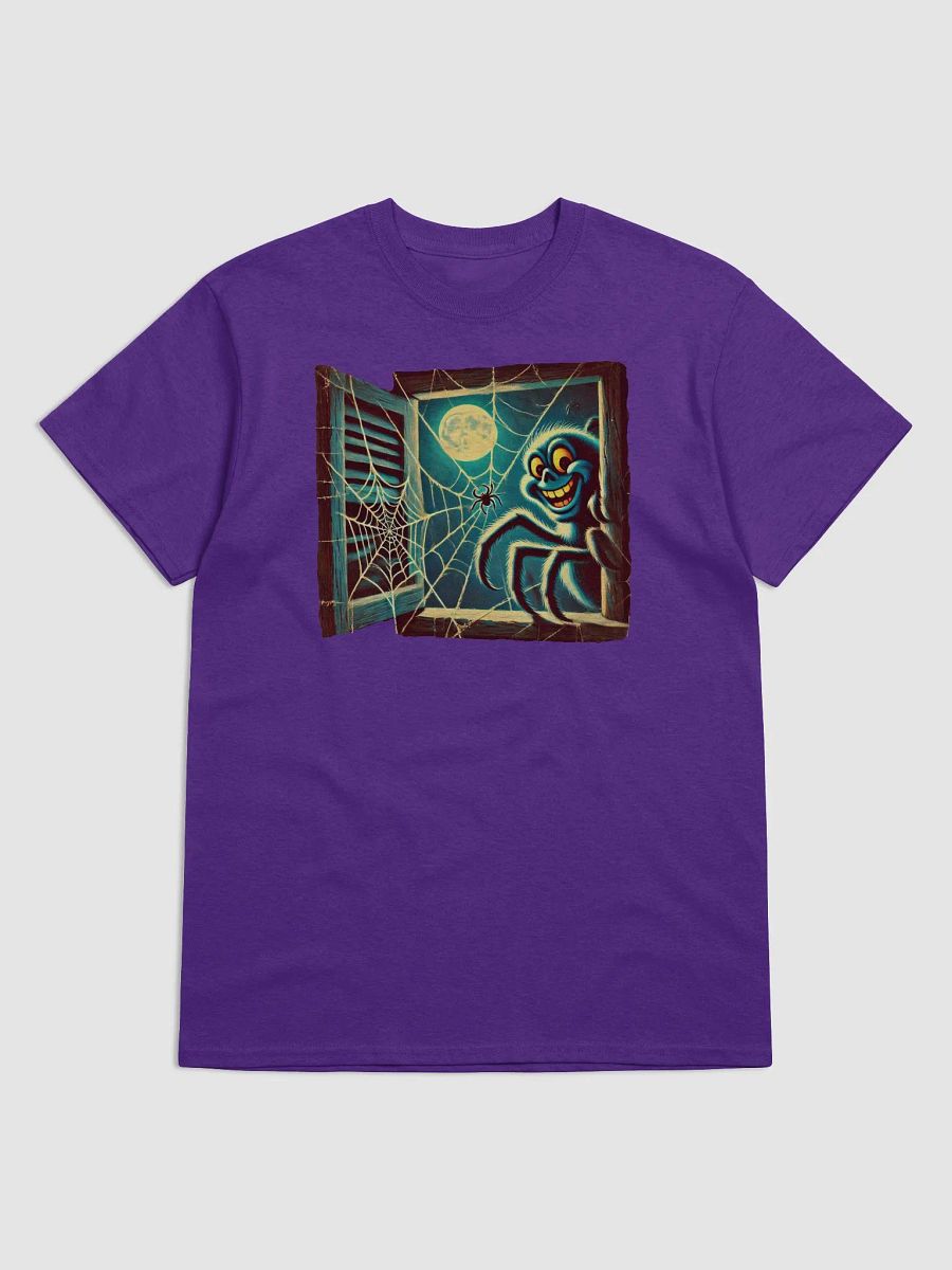 Giant Spider in Window Adult Unisex T-Shirt product image (26)