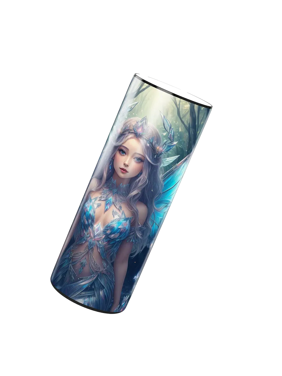Crystal Night Fairy 20 oz Skinny Stainless Steel Tumbler - v2 product image (3)