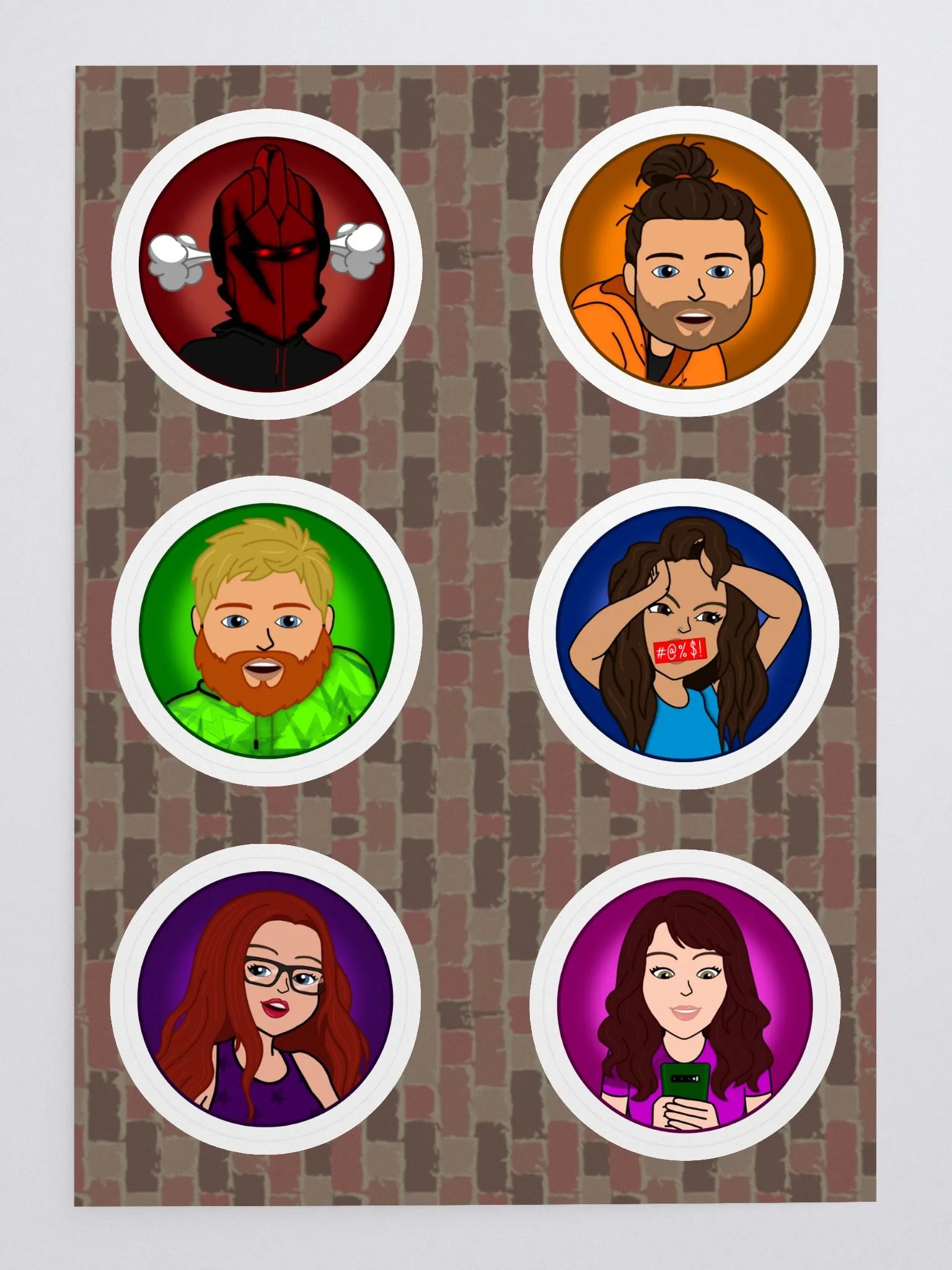 Unhinged Stickers product image (3)