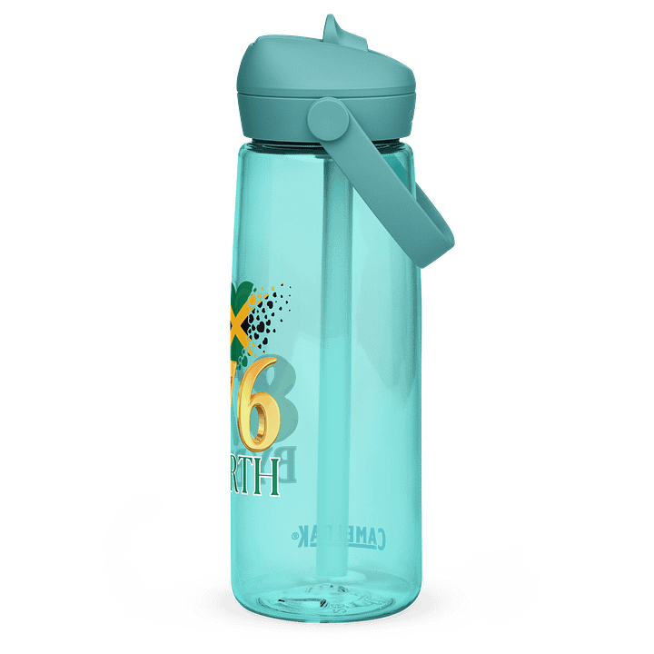 Jamaican Heart Flag Water Bottle product image (10)