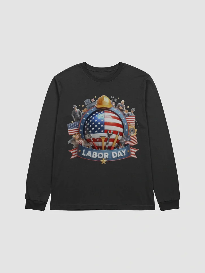 Patriotic Labor Day Long Sleeve T-Shirt product image (2)