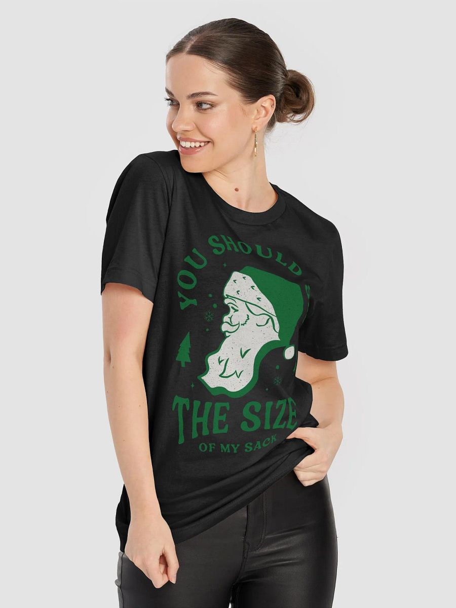 Vintage Santa You Should See The Size of My Sack T-Shirt product image (50)