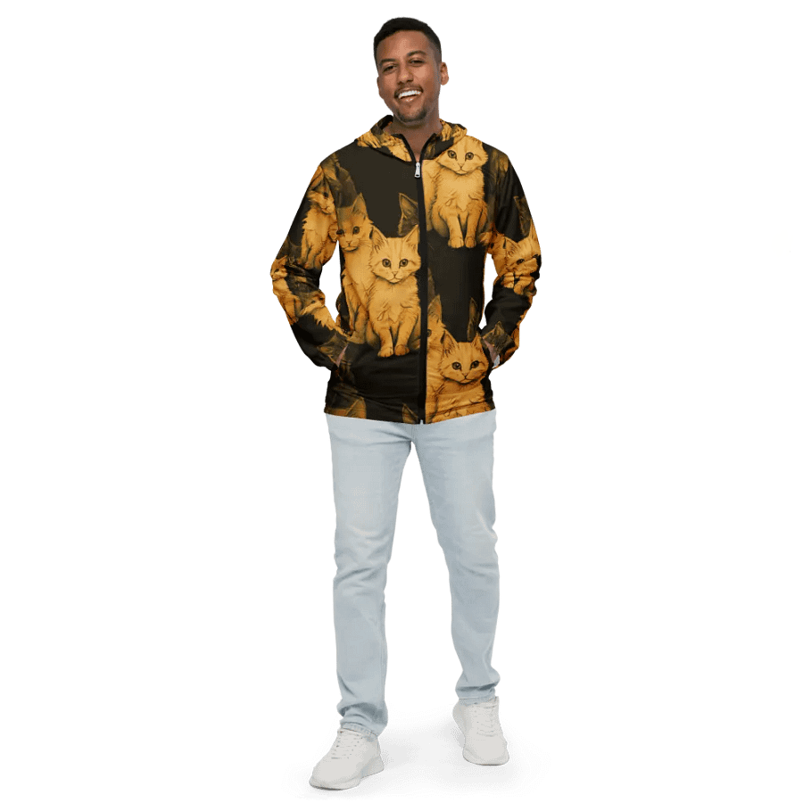 Windbreaker Jacket Cat Sketchbook Collection product image (1)