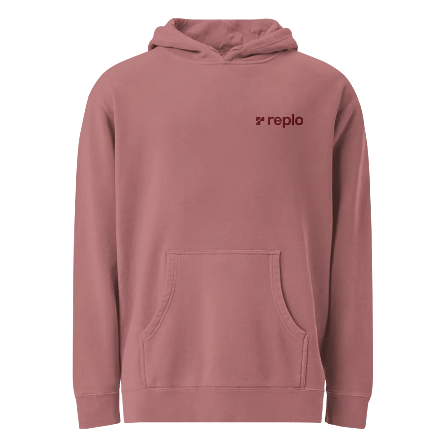 2025 Spring Replo Hoodie (Maroon) product image (1)