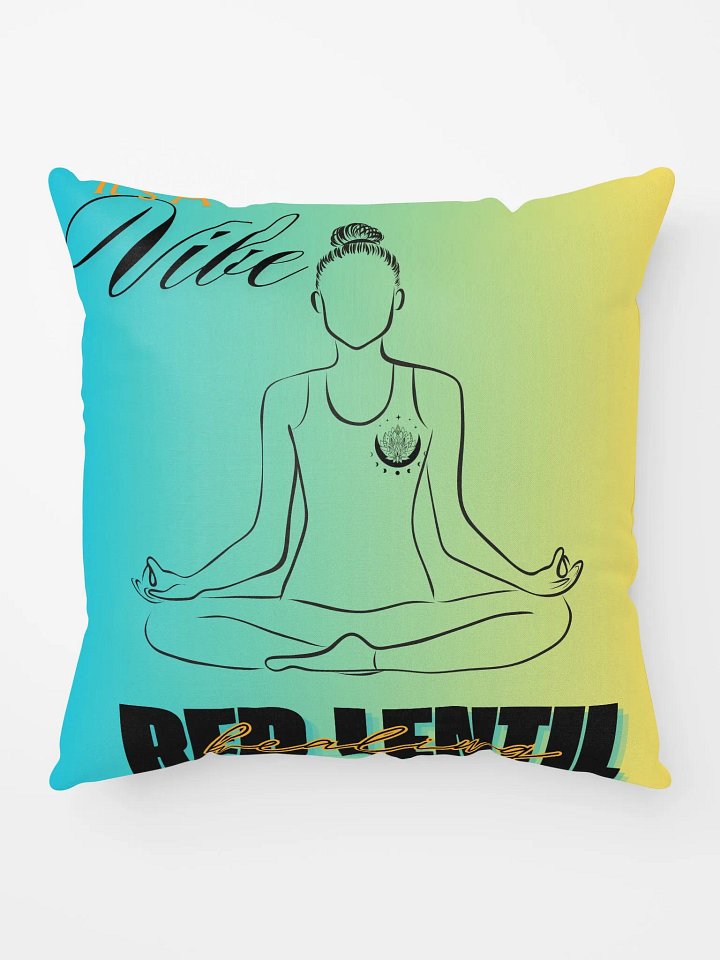 Red Lentil Yoga Pillow | Sunflower product image (1)