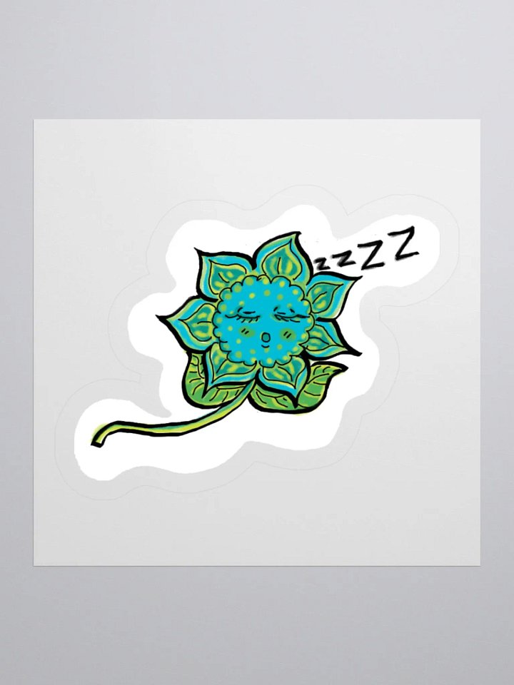 Sleepy Orchid Kiss Cut Stickers product image (1)