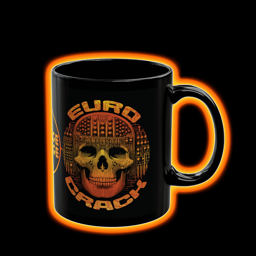 Eurorack Addict Mug - EuroCrack (Modular Synthesizer Musician) product image (1)