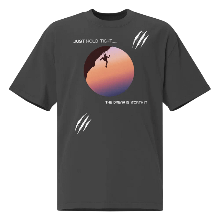 Sunrise Silhouette Rock Climber T-Shirt product image (1)
