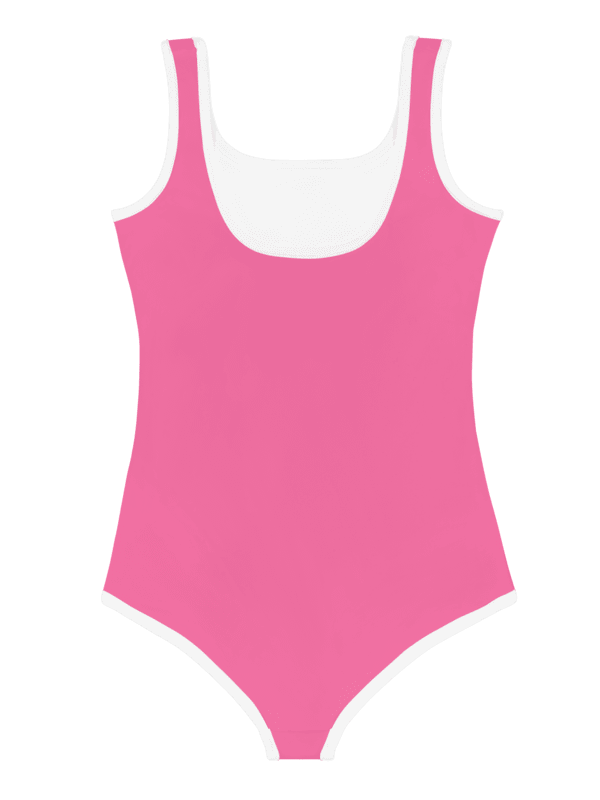 Unlucky in Games, Lucky in Love Rose Kids Swimsuit product image (6)