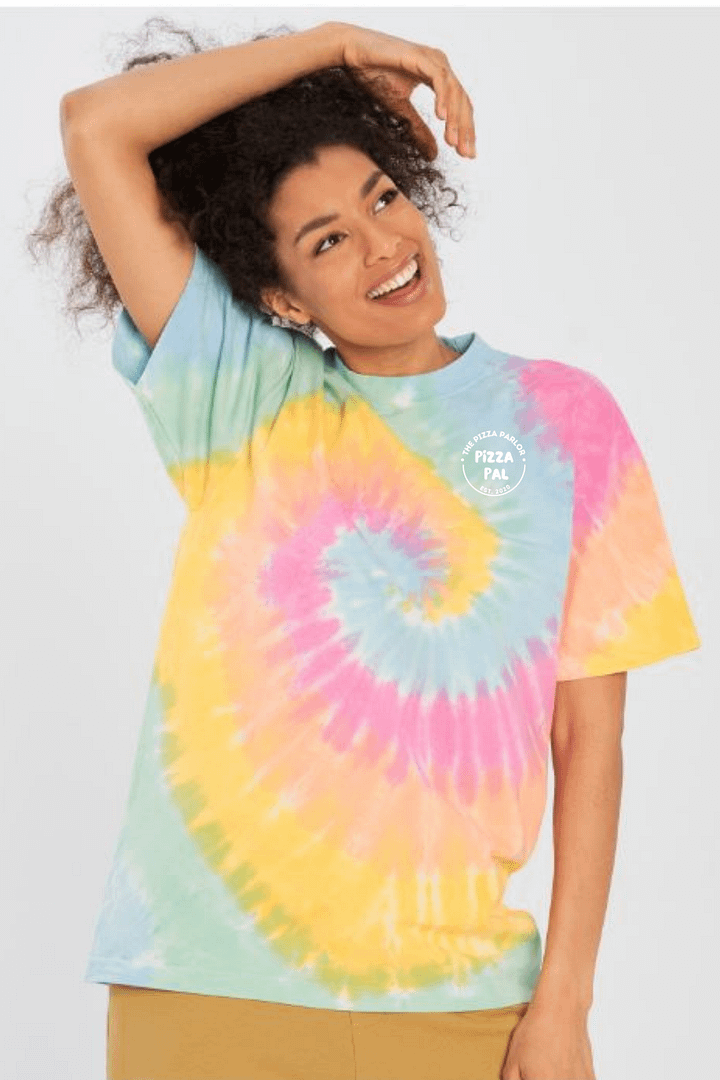 Pizza Pals Oversized Tie Dye Shirt product image (1)