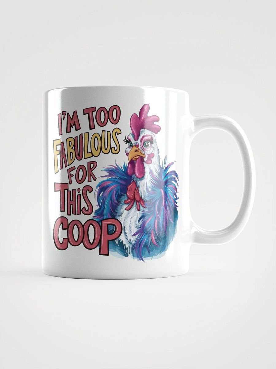 Fabulous Feathers White Mug product image (1)