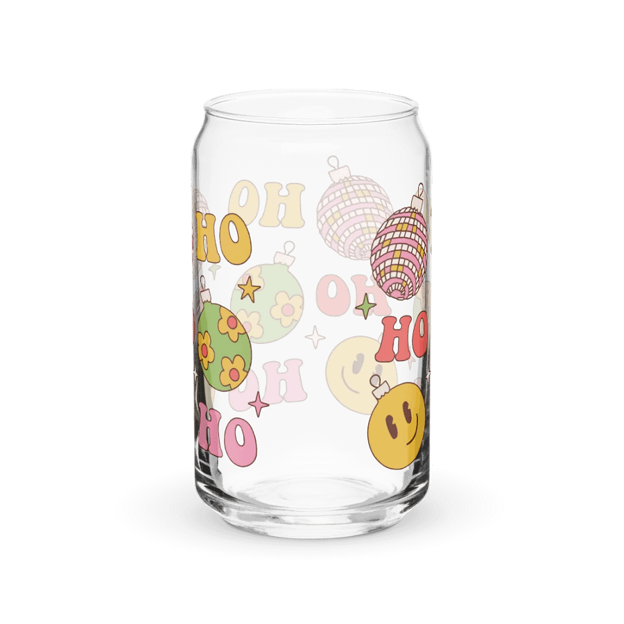 Ho Ho Smile Pattern Sipper Glass product image (38)
