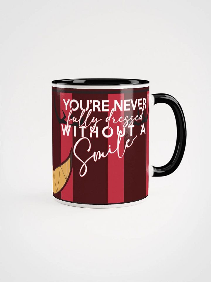 Never Fully Dressed Without a Smile Mug | Alastor Hazbin Hotel product image (2)