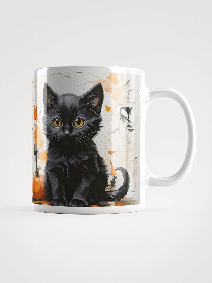 Enchanted Eyes Black Cat Mug product image (1)