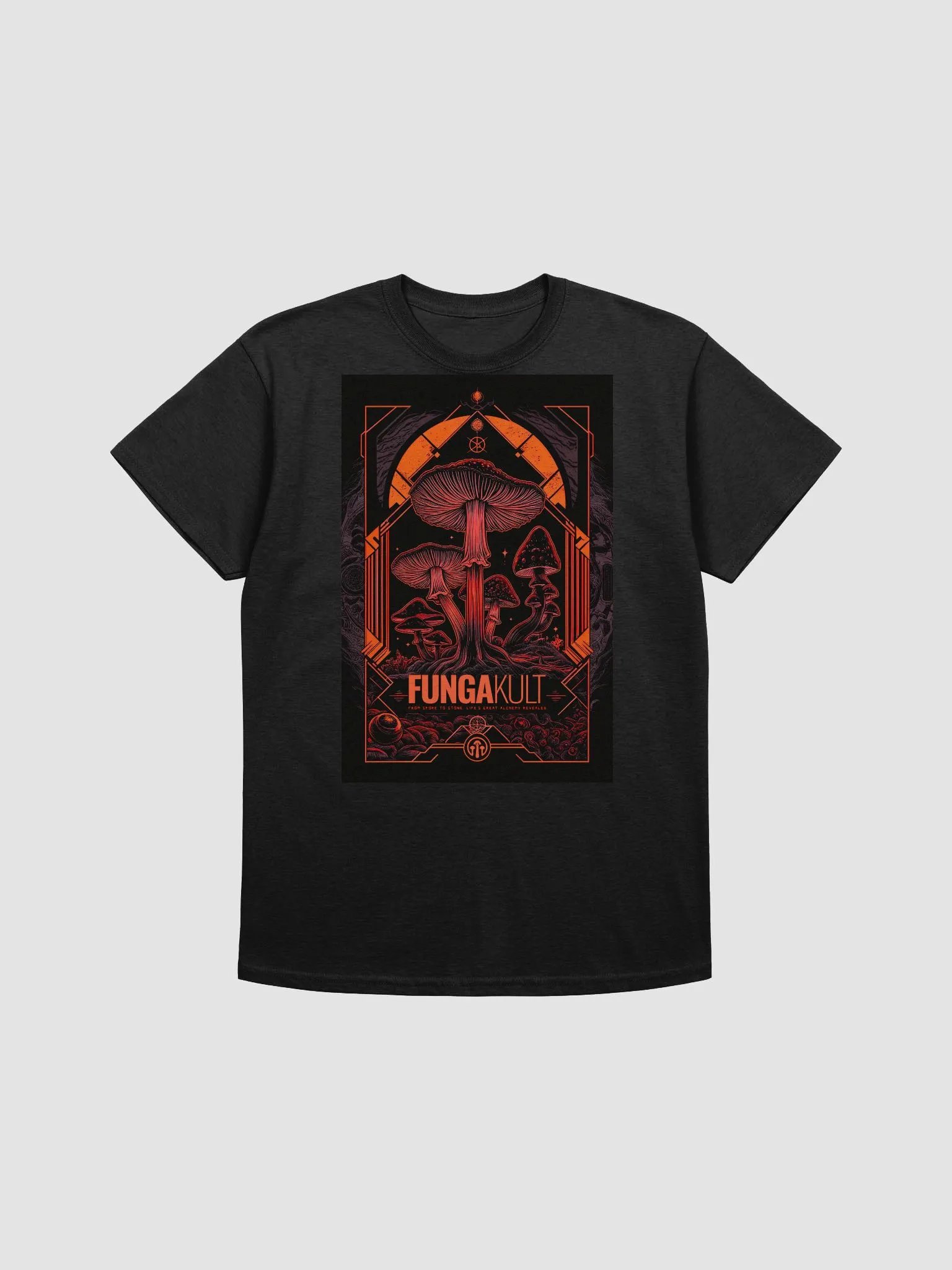 Shroom Circle T-Shirt - FUNGAKULT #10 product image (2)