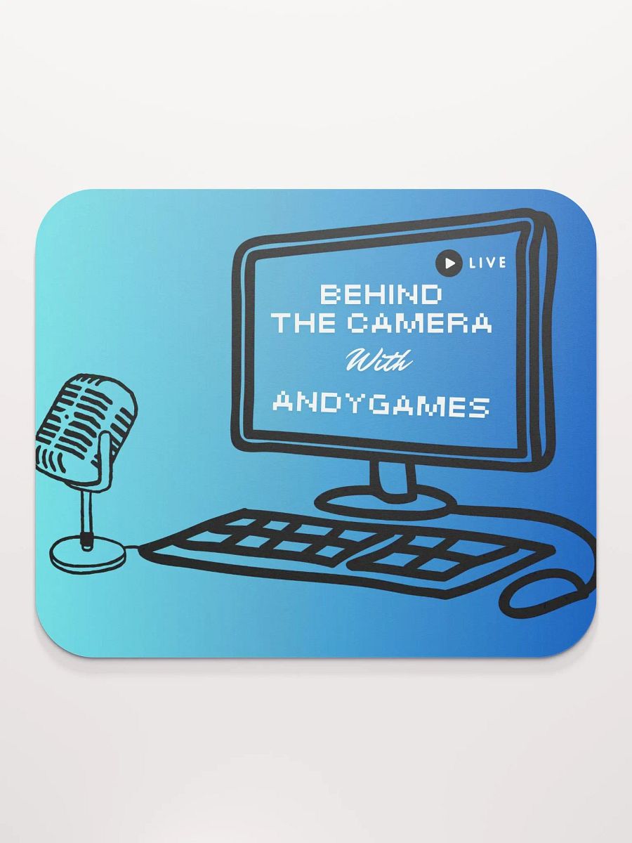 Behind the Camera with AndyGames Mouse Mat product image (2)