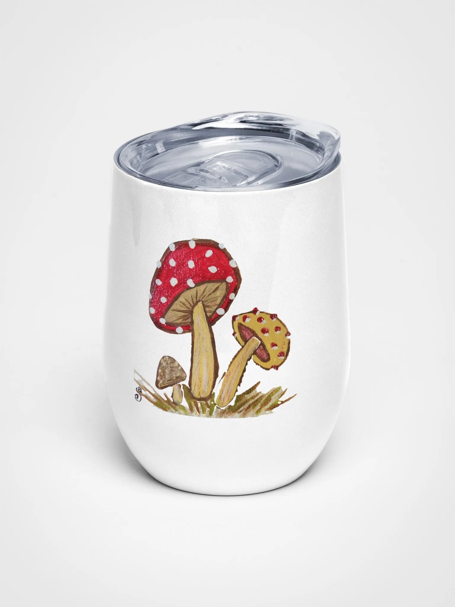 Magic Mushroom Wine Tumbler product image (1)