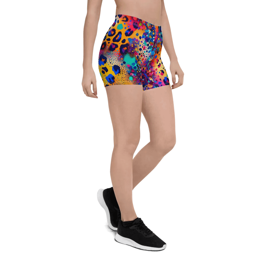 Electric Jungle Leopard Shorts product image (6)