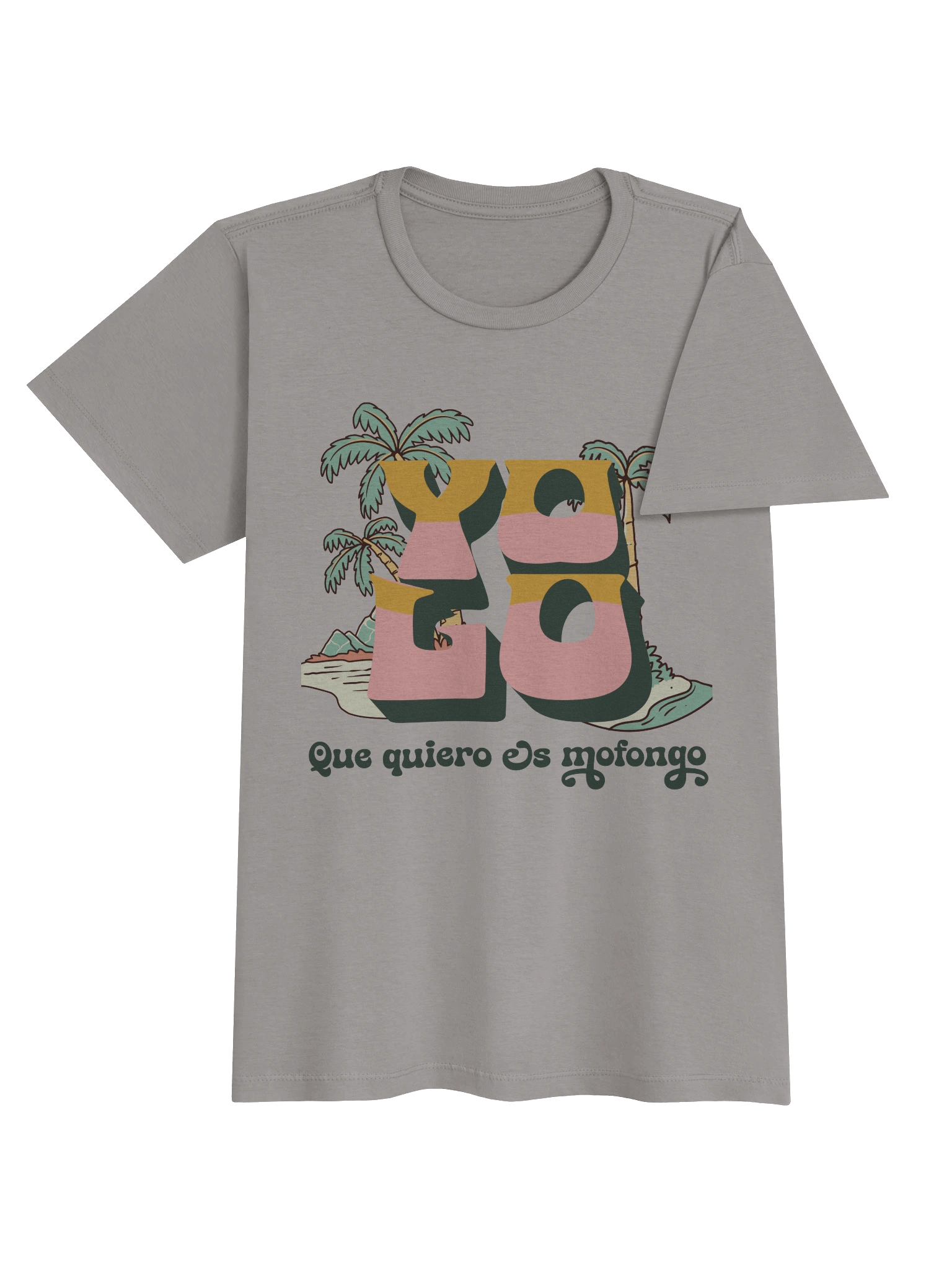 YOLO Que Quiero es Mofongo T-Shirt Mujer product image (3)