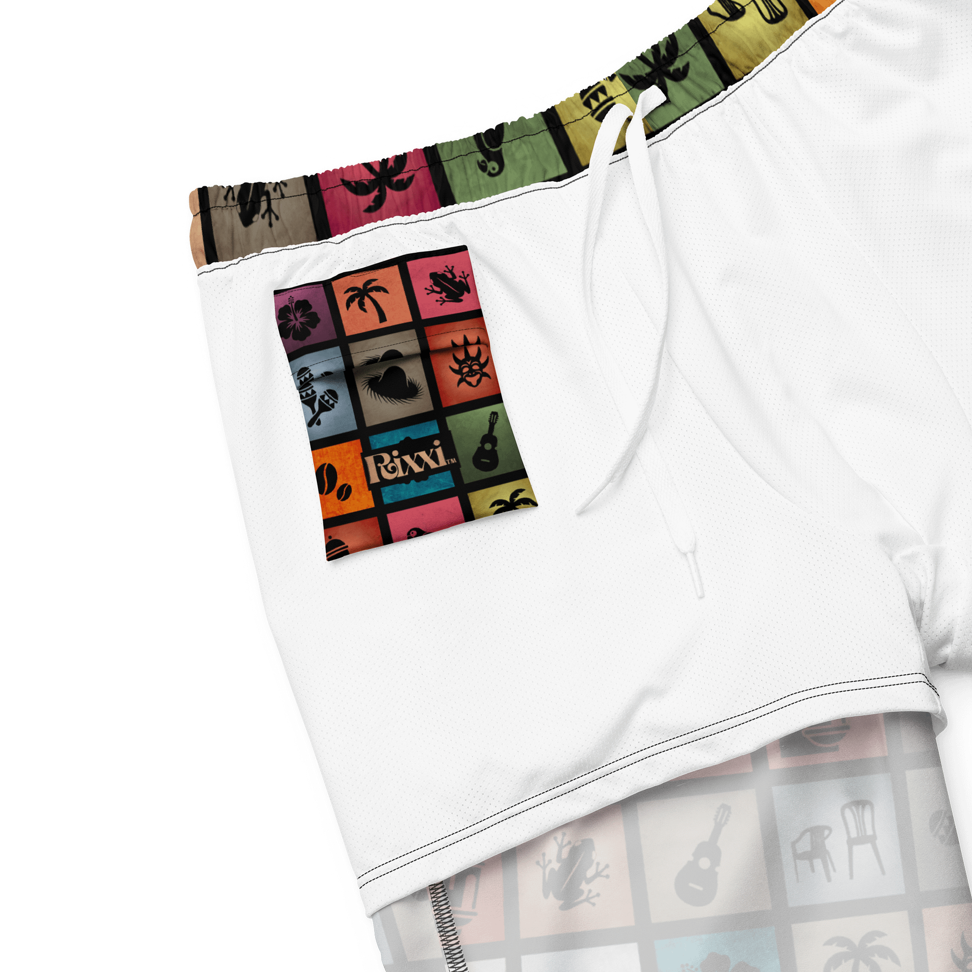 Puerto Rico Pride Swim Trunks product image (5)