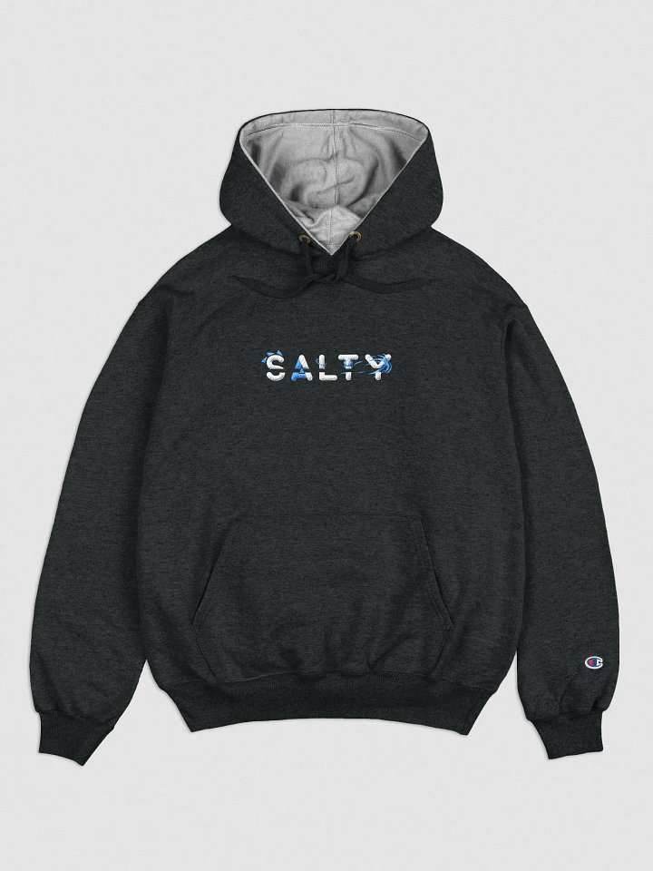 Black Embroidered Hoodie product image (1)