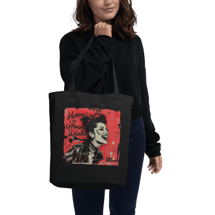 Happiness is the Ultimate Rebellion Tote product image (1)