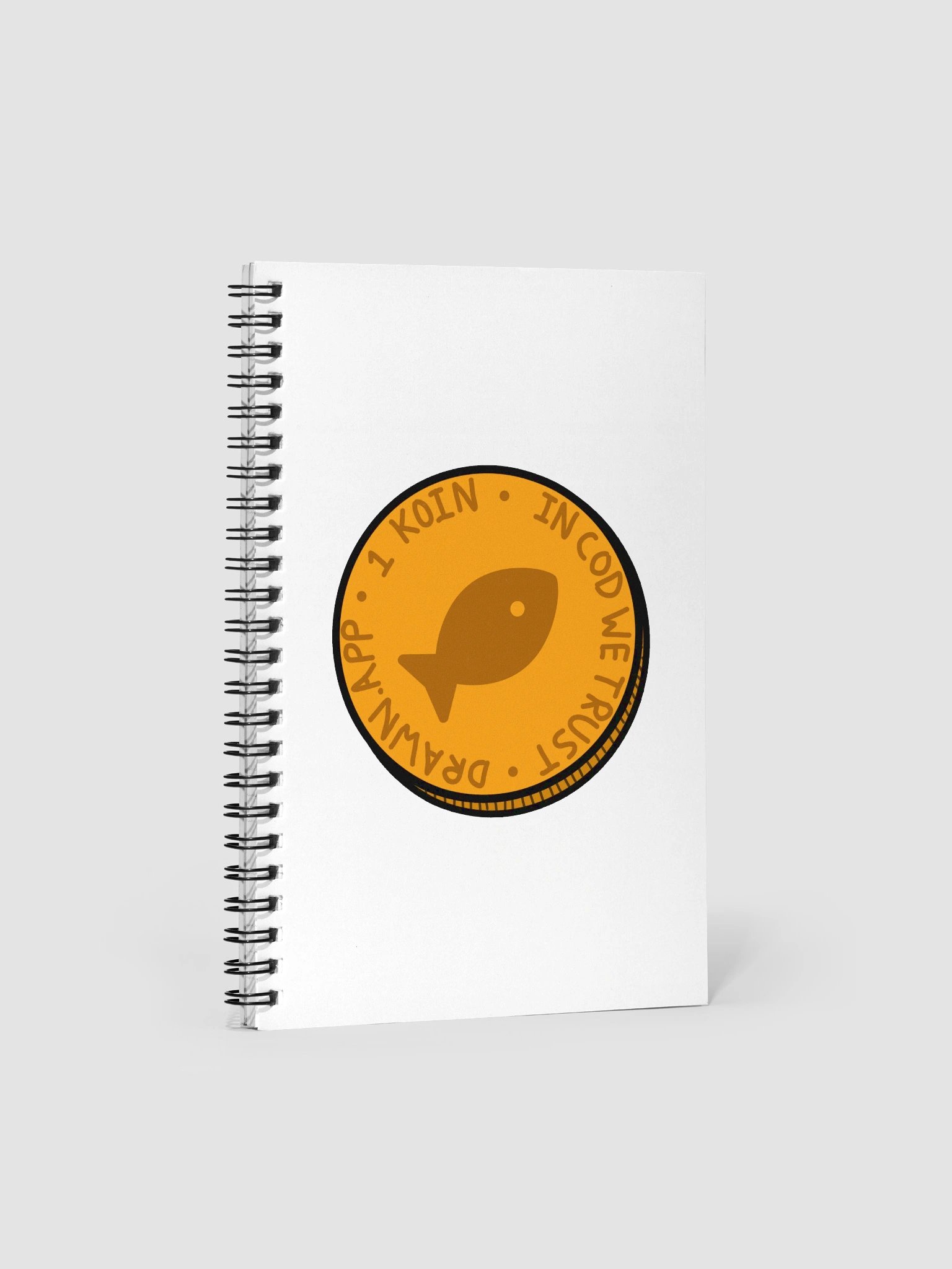 Drawn Spiral Ring Notebook product image (1)