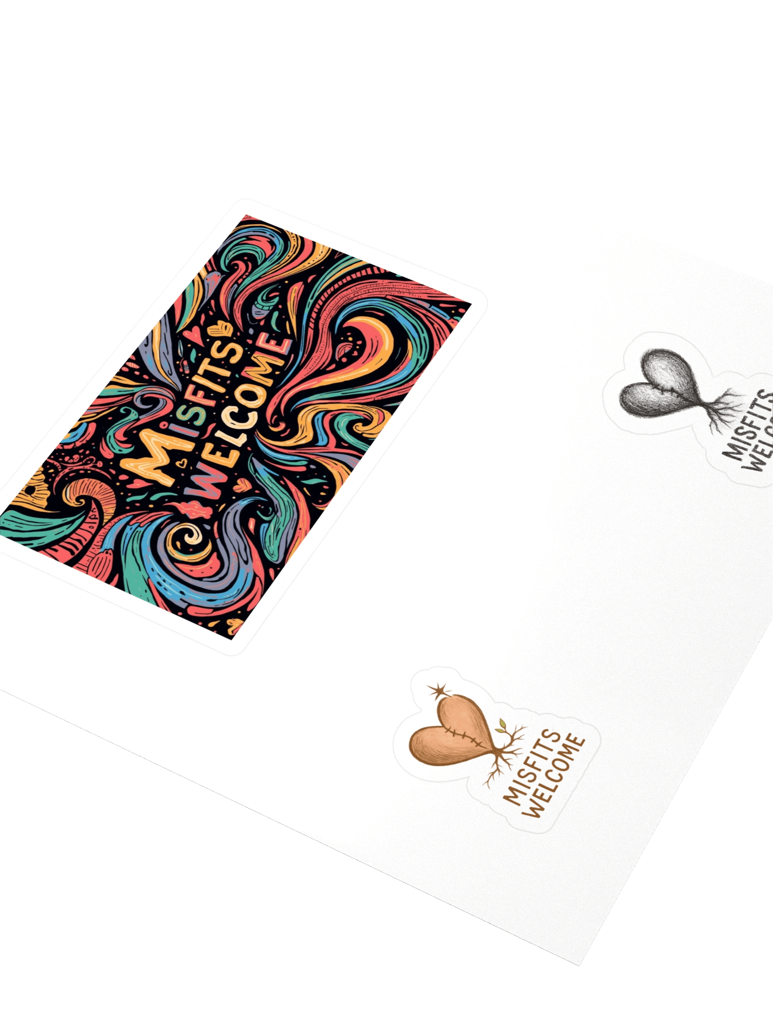 Misfits Welcome Kiss Cut Stickers product image (3)