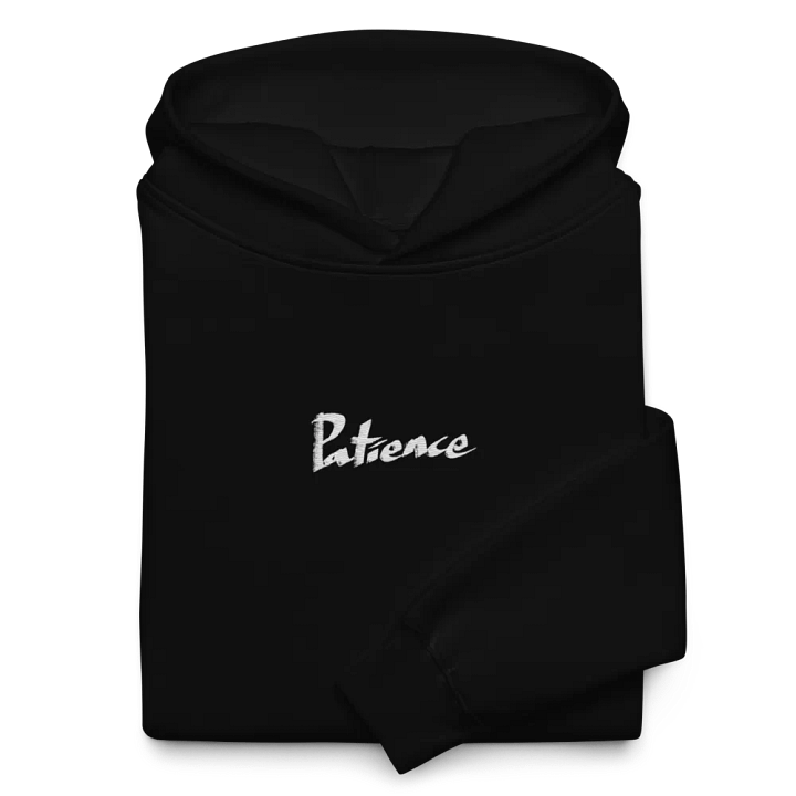 Patience - Hoodie - Dark Mode product image (2)
