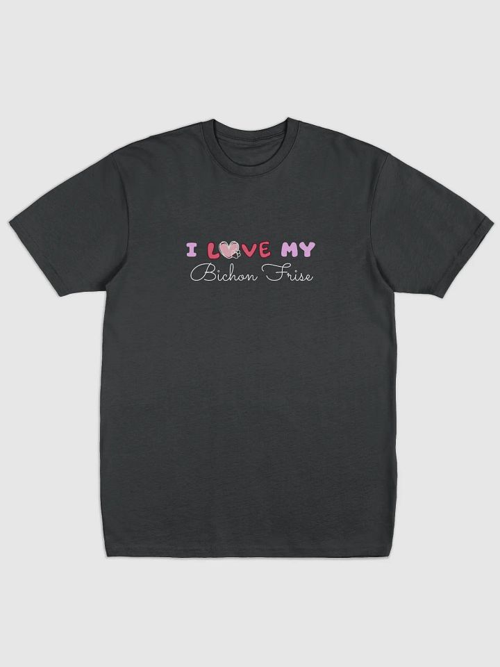 I Love My Bichon Frise Heart Tee product image (1)