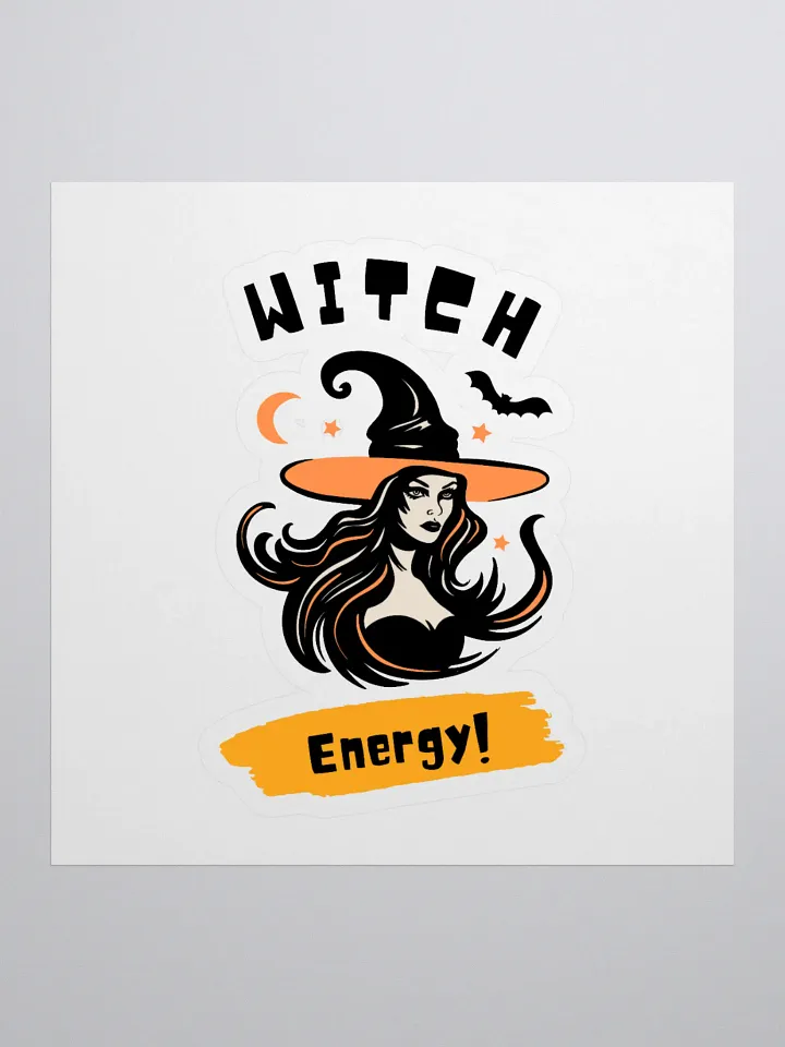 Witch Energy Kiss Cut Stickers product image (1)