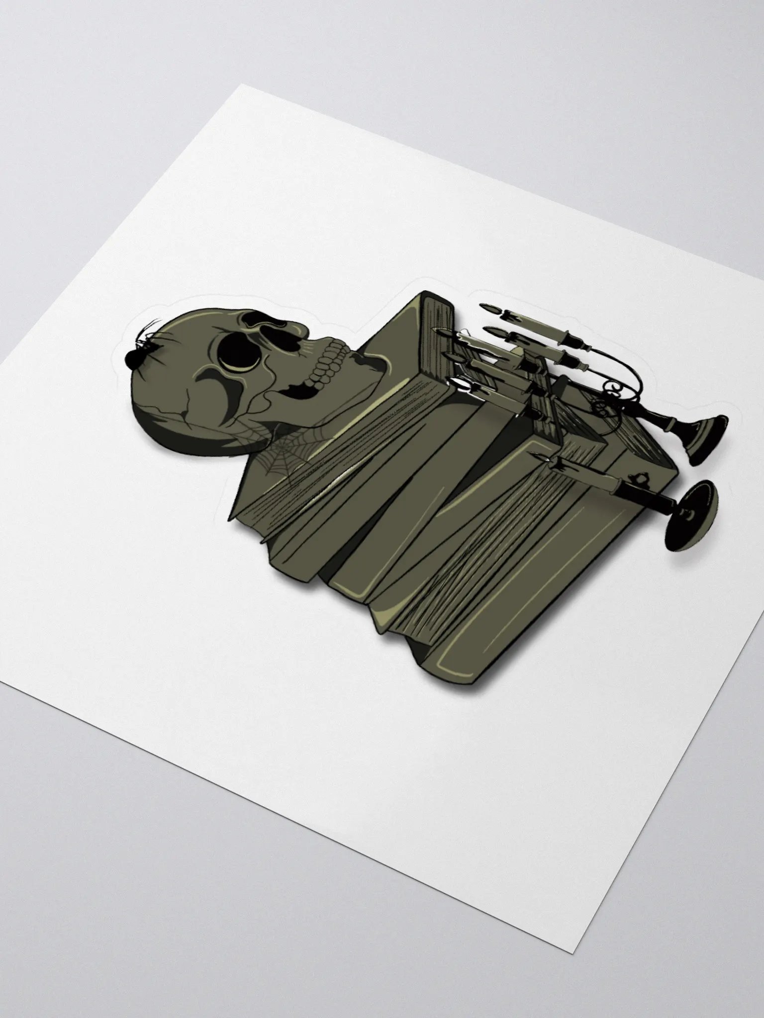 Grim Reader Sticker product image (7)