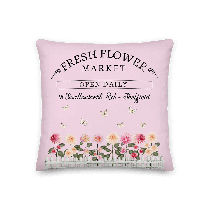Fresh Flower Market Decorative Pillow product image (1)