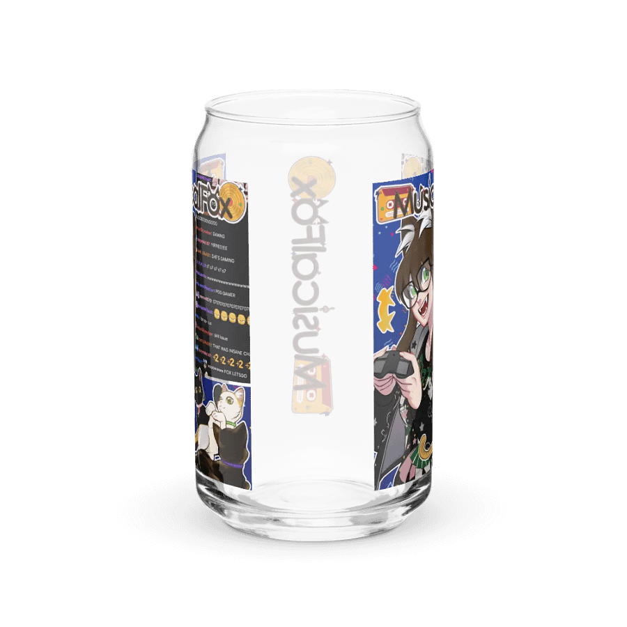 4 Year Streamversary Can Glass product image (8)
