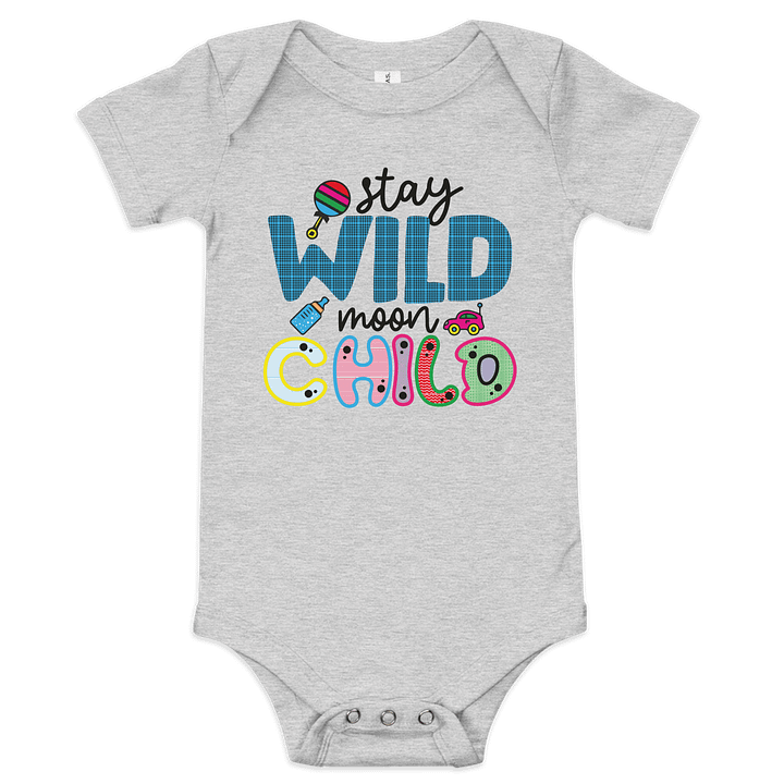 Moon Child | Bella+Canvas Baby Short Sleeve One Piece product image (2)