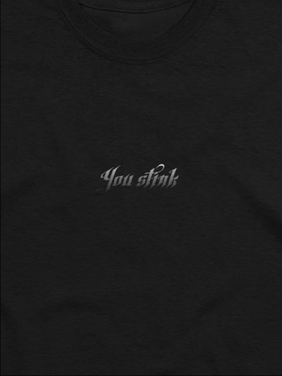 you stink - tshirt product image (2)