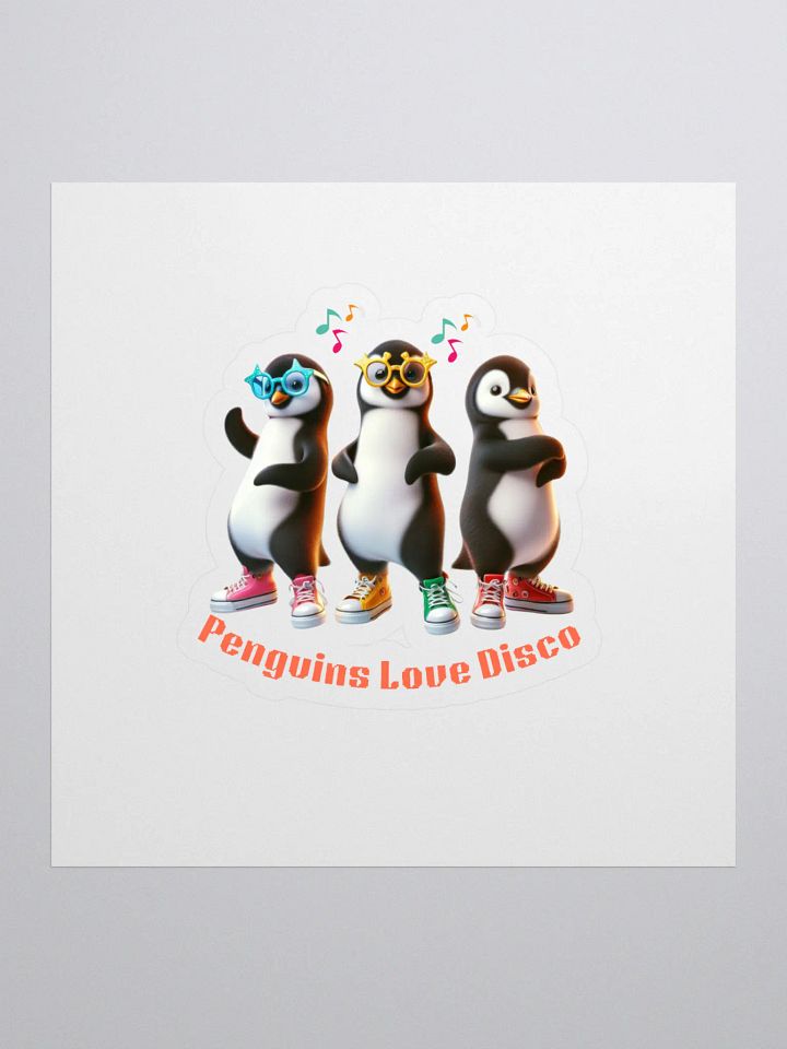 Penguin Groove Vinyl Stickers product image (1)