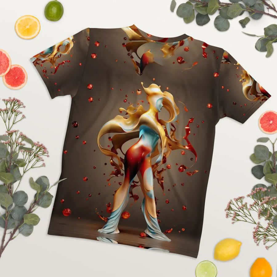 Paint Girl T shirt product image (5)