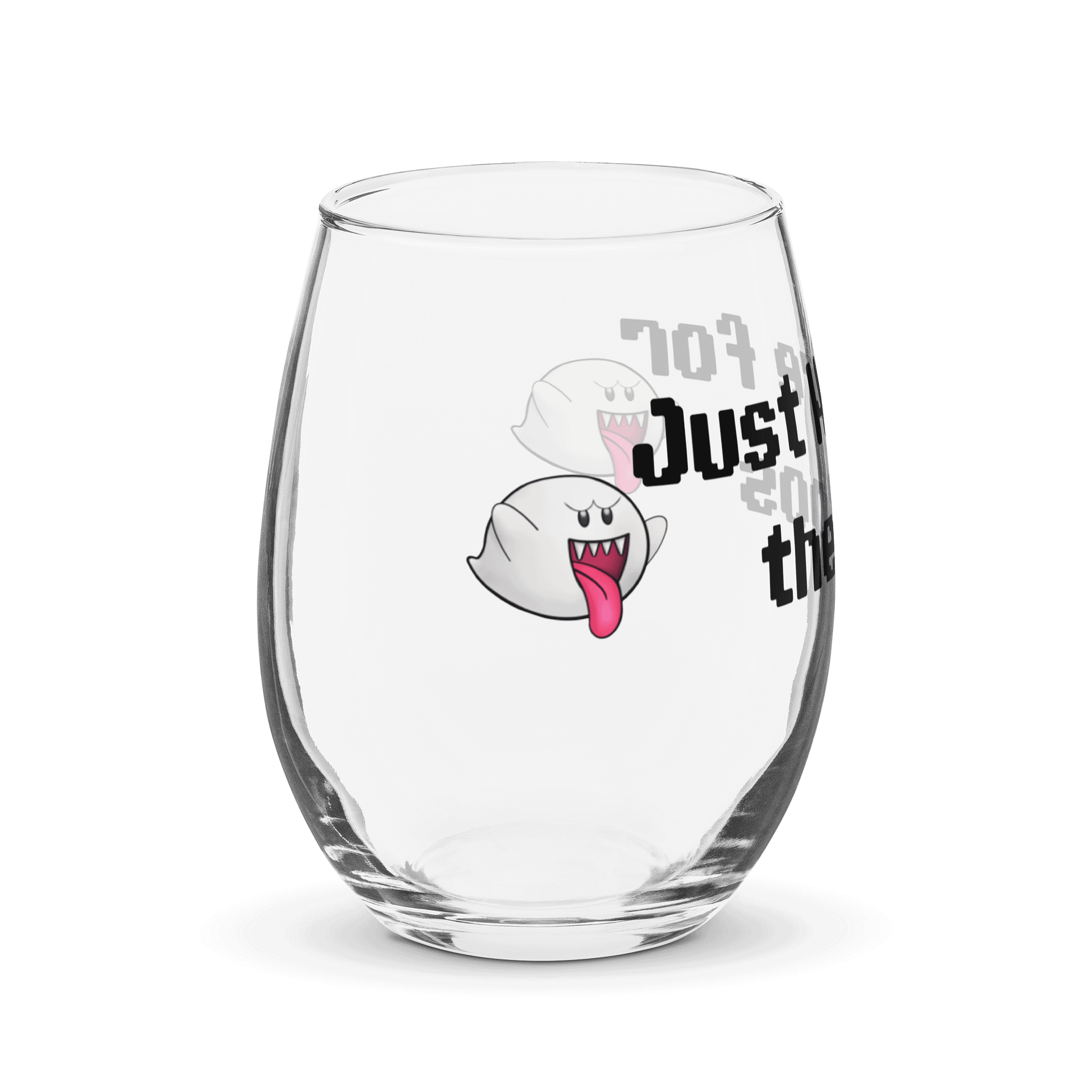 Just Here for the Boos Stemless Wine Glass product image (4)