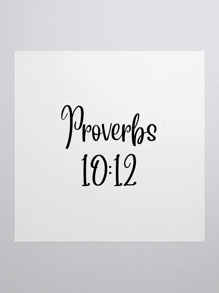 Proverbs 10:12 product image (2)