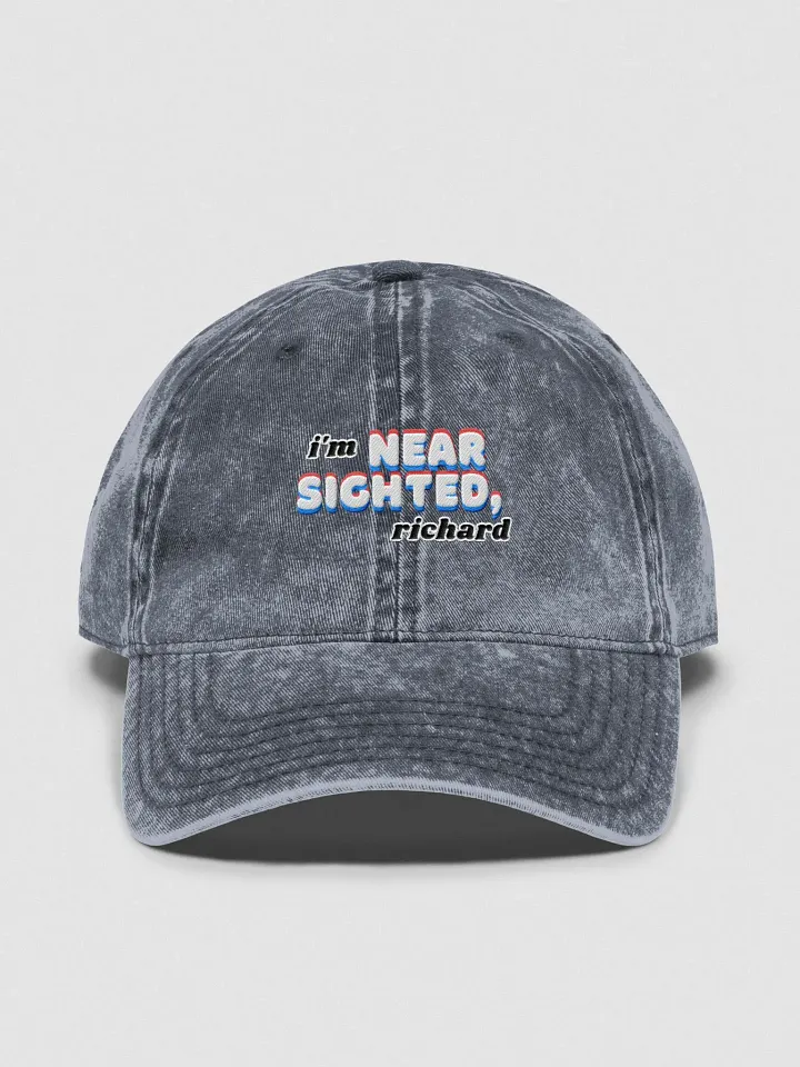 I'M NEARSIGHTED, RICHARD vintage wash dad hat product image (2)