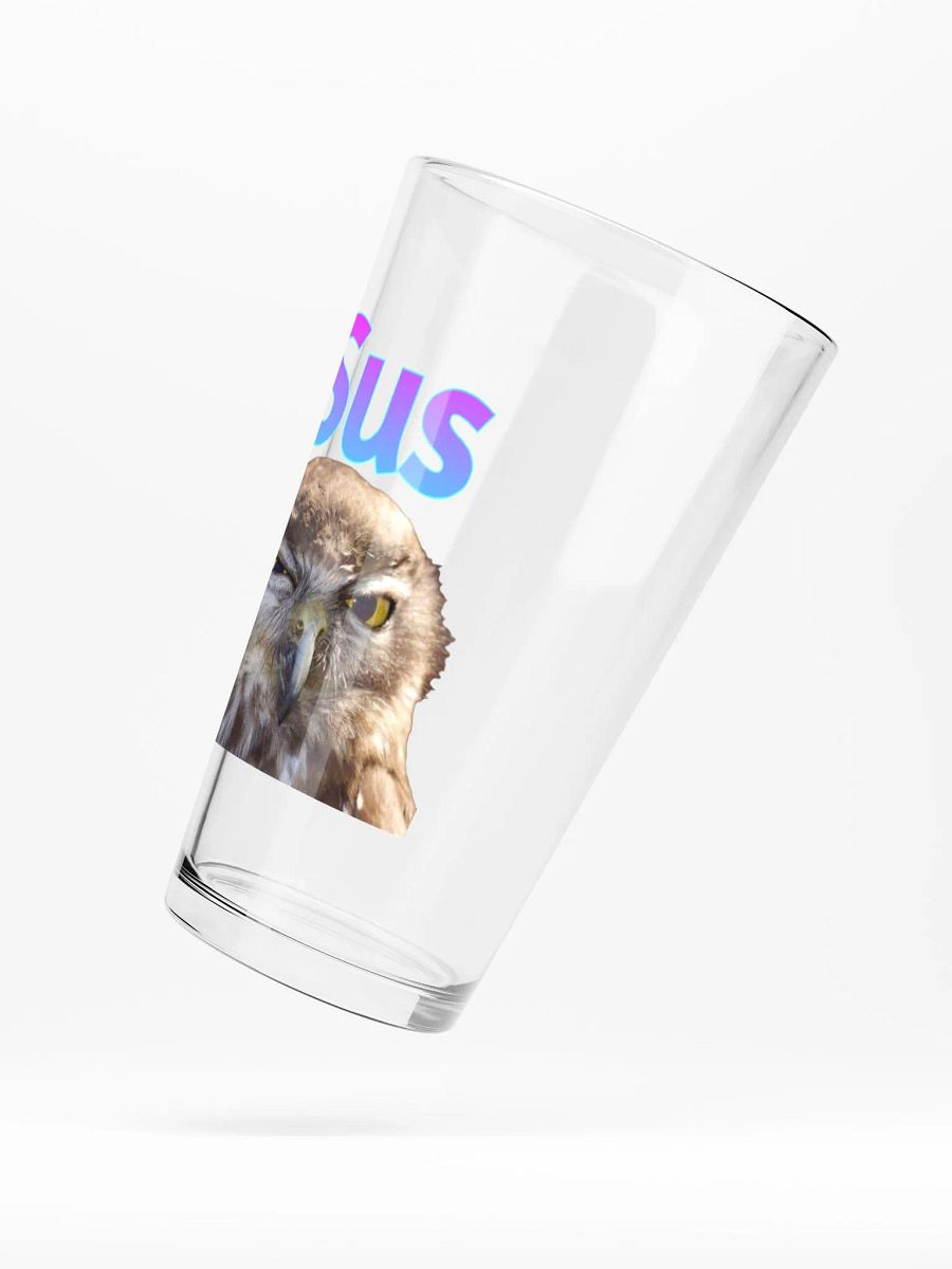 Sus Owl Pint Glass product image (5)