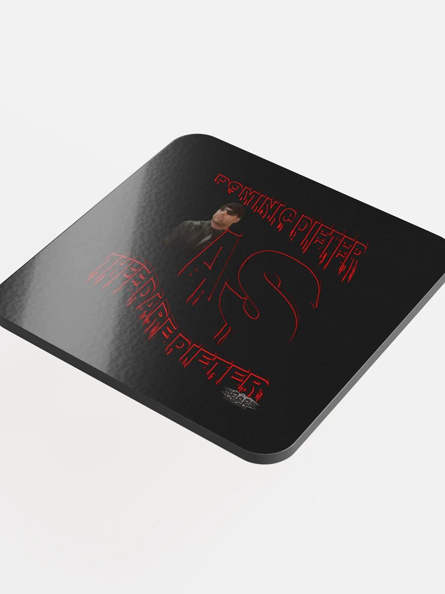 Dominic Dieter As Thee Dare Dieter 00 - Black - Glossed Cork Coaster product image (4)